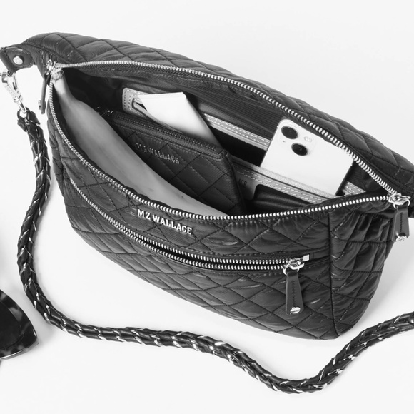 NWOT MZ Wallace Crosby Sling Black - Picture 5 of 5